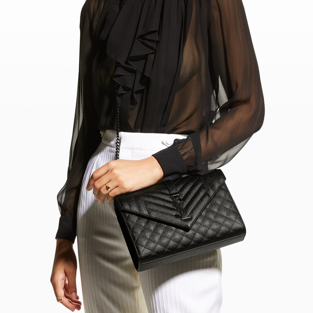 **SOLD**Yves Saint Laurent Medium Envelope Bag - Picture 6 of 17